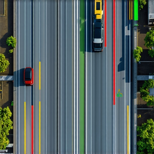 Driver using high-tech navigation in city traffic, illustrating modern transportation reliability.