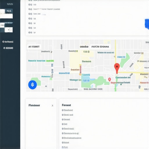 Screenshot of GPS and scheduling app dashboard illustrating reservation tracking and traffic prediction features