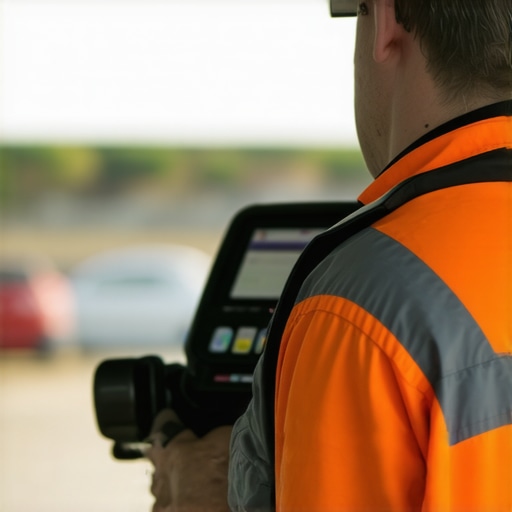 Biometric safety verification station used by professional drivers