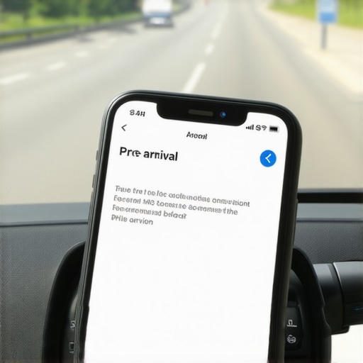 The Specific Text Your Driver Should Send Before Arrival