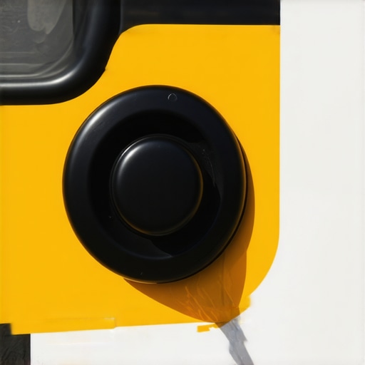 Close-up of an authentic vehicle security seal showing hologram and secure locking mechanism