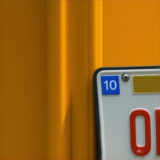 How to Spot a Genuine Commercial License Plate