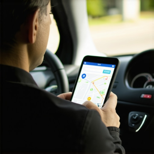 Smart Reservation Management Tools Driver using a GPS device and scheduling app to ensure timely reservations
