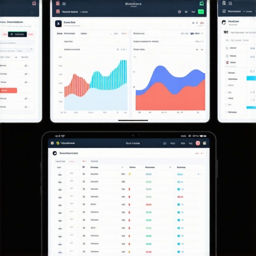 Dashboard showing reservation and safety analytics A detailed digital dashboard with reservation scheduling and safety metrics