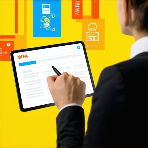 Ensuring Payment Security in Business Transactions Secure online payment confirmation with MFA symbols