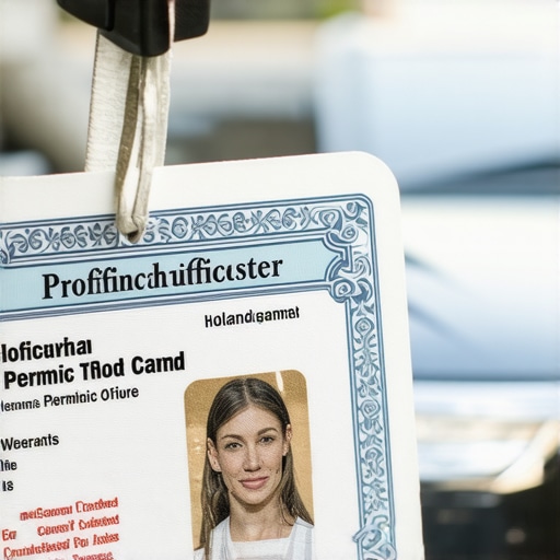 How to Identify a Genuine Commercial Chauffeur Permit on Sight