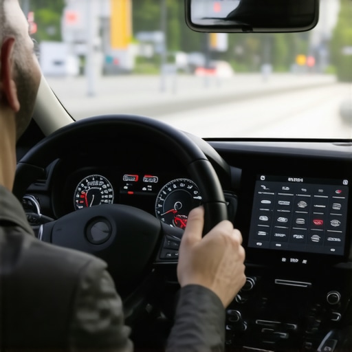 Driver using a secure digital system to manage reservations in an urban setting