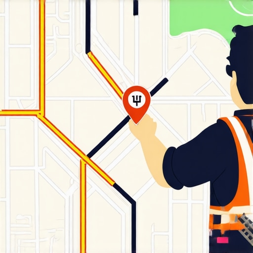 Driver planning routes on a map highlighting shortcuts and traffic zones