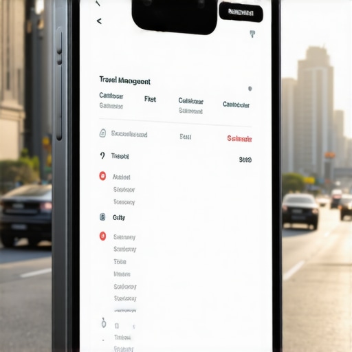Advanced Professional Travel Logistics Dashboard Executive chauffeur calendar synchronization and real-time fleet monitoring interface