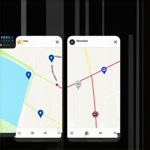 A professional travel logistics dashboard showing redundant GPS tracking and real-time traffic data for precision arrivals.