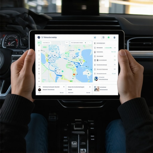 Professional chauffeur using flight tracking and calendar sync technology.