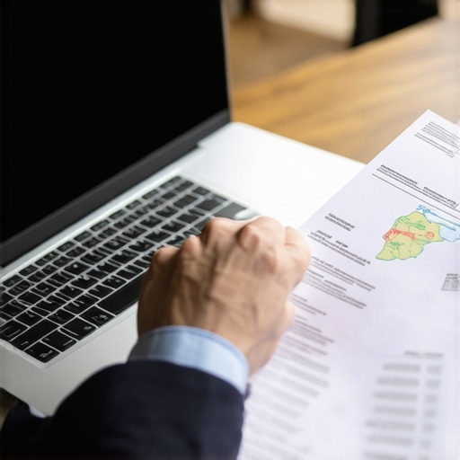 Executive Travel Audit and Logistics Management Executive reviewing travel receipts and security protocols for private transportation