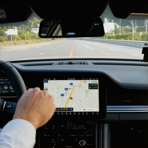 Chauffeur comparing GPS data with real-world traffic conditions
