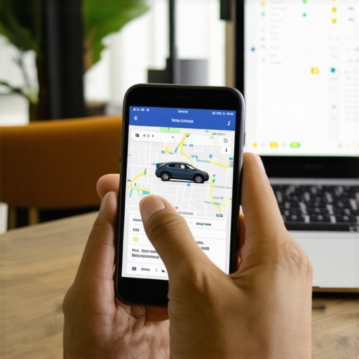 A traveler using tracking links and spreadsheets to manage private car reservations.