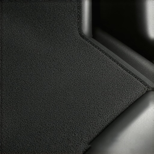A clean premium car floor mat illustrating vehicle maintenance standards for professional transport.