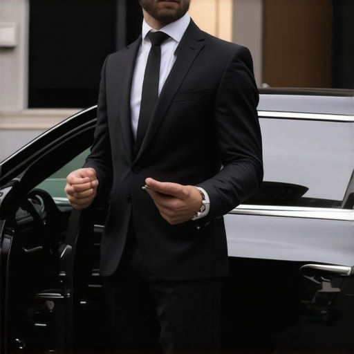 Professional Chauffeur Vetting Process A professional driver providing high-quality hourly car service with a focus on safety.