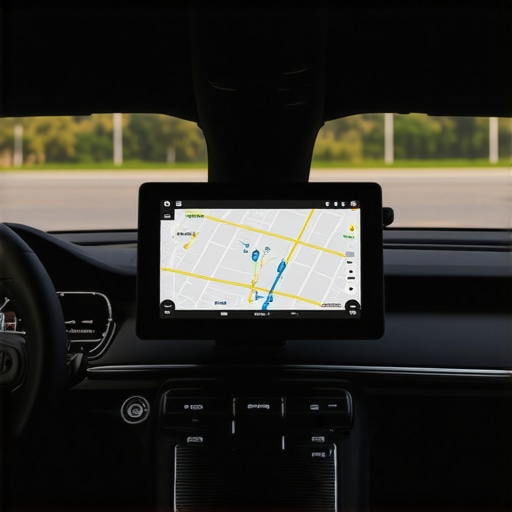Professional Driver Navigation and Enterprise Tools A dedicated navigation system inside a professional private hire vehicle.