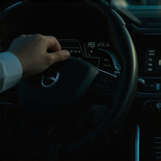 A professional driver using advanced navigation and timing buffers for a secure hourly reservation.