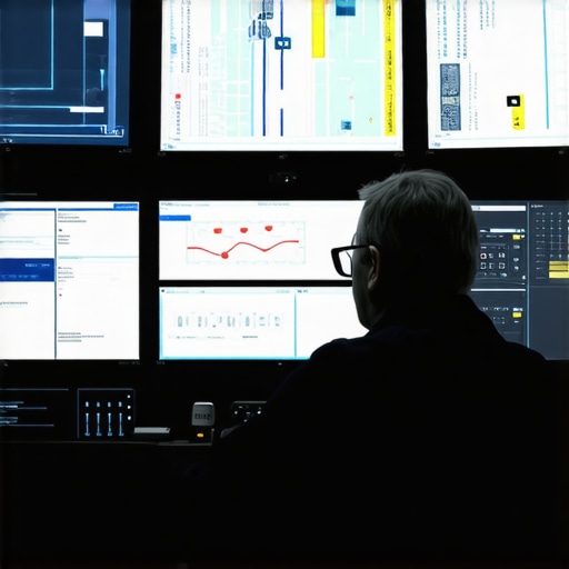 A professional dispatcher monitoring live traffic data to coordinate private driver routes and ensure punctuality.